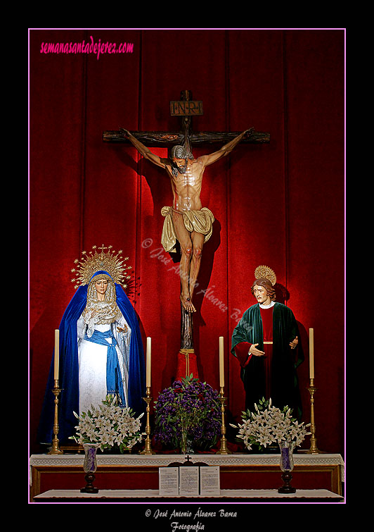 Altar de la Capilla de la Casa Hermandad de la Buena Muerte