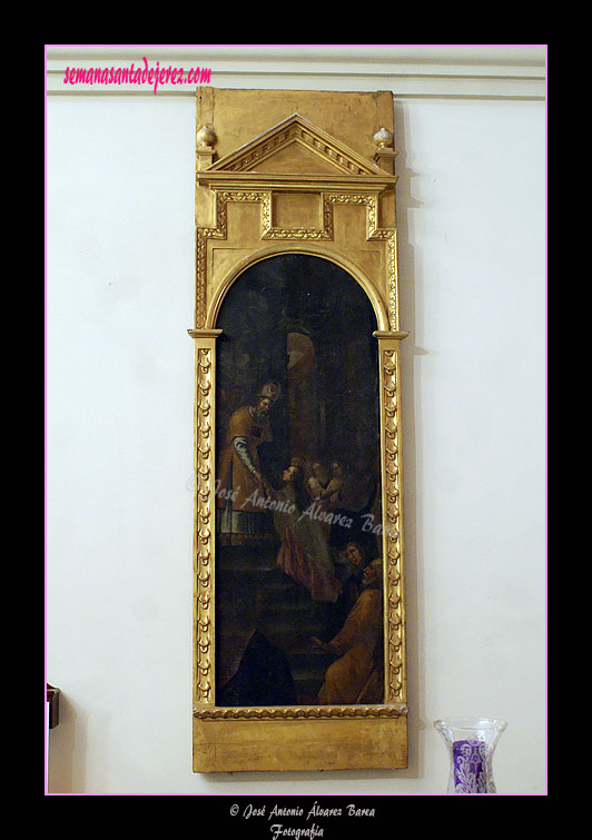 Retablo en la Capilla de la Casa Hermandad de la Buena Muerte