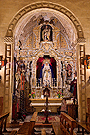 Nuevo Altar en la Basílica de la Merced de las Sagradas Imágenes de la Hermandad de la Buena Muerte