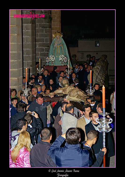 19 de enero de 2011 - Traslado de las Imágenes de la Hermandad del Perdón a la Iglesia de San Dionisio