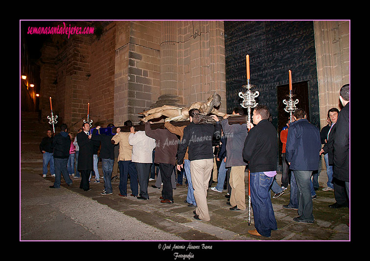 19 de enero de 2011 - Traslado de las Imágenes de la Hermandad del Perdón a la Iglesia de San Dionisio