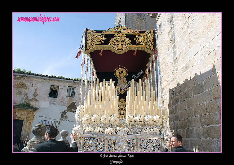 Paso de palio de María Santísima del Perpetuo Socorro