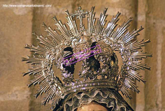 Corona de camarin de María Santísima del Perpetuo Socorro