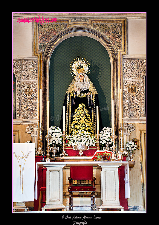 Altar de Triduo de María Santísima del Perpetuo Socorro 2012