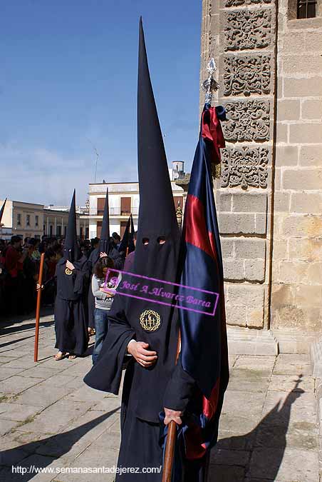 Bandera del Señor de la Hermandad del Cristo del Perdón