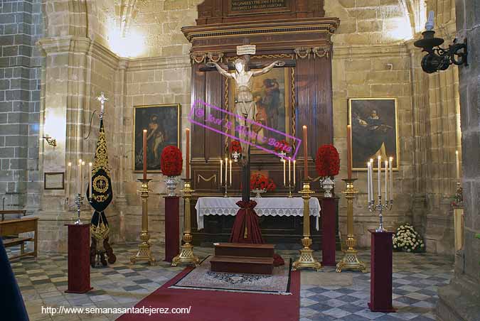 Altar de Cultos de la Hermandad del Cristo del Perdón 2011