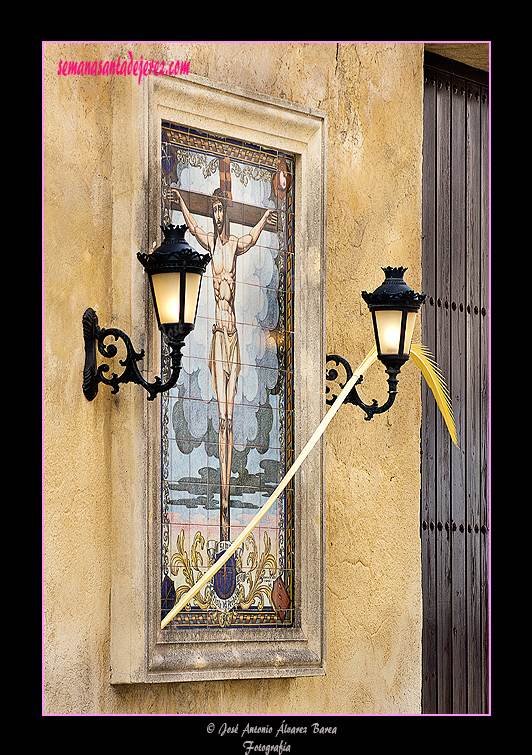 Retablo cerámico del Santísimo Cristo del Perdón (Ermita de Guía)