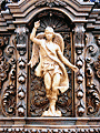 Arcángel (Primera capilla del lateral izquierdo de la canastilla del paso del Santísimo Cristo del Perdón) 