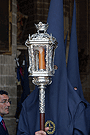 Farol que acompaña a la Cruz de Guía de la Hermandad del Santísimo Cristo del Perdón