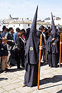 Nazareno de la Hermandad del Santísimo Cristo del Perdón