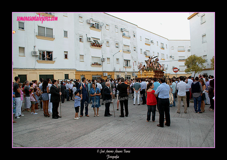 Procesión Extraordinaria del Santísimo Cristo de la Exaltación con motivo del 50º Aniversario del Paso de Misterio