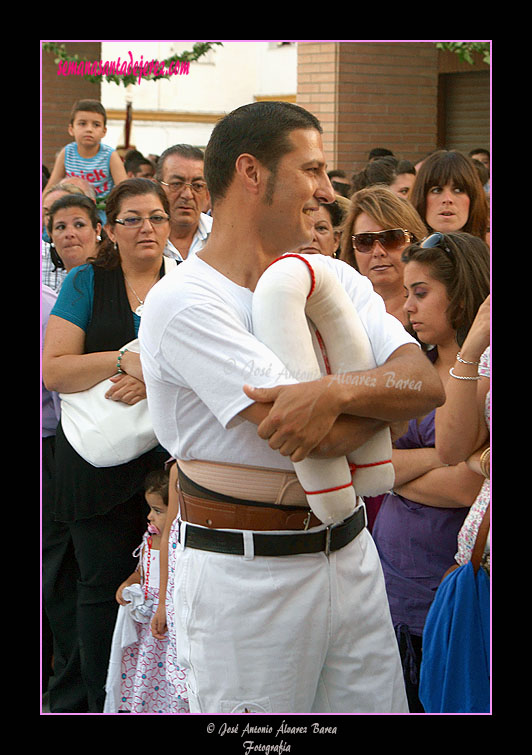 Procesión Extraordinaria del Santísimo Cristo de la Exaltación con motivo del 50º Aniversario del Paso de Misterio