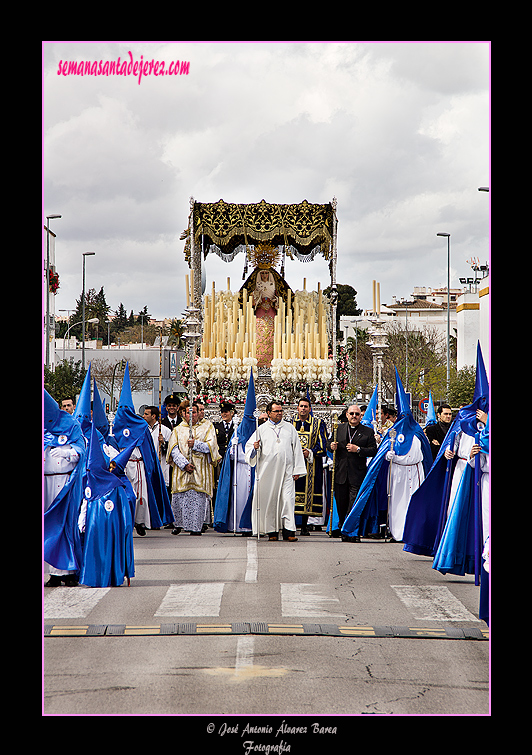 Paso de palio de Maria Santísima de la Concepción