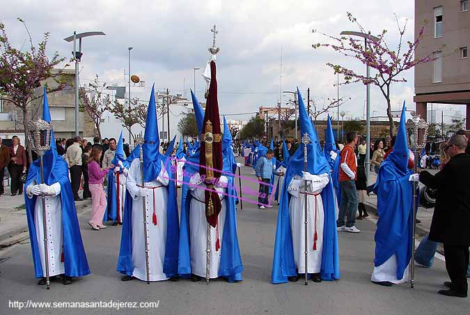 Presidencia del Guión Sacramental de la Hermandad del Cristo de Exaltación