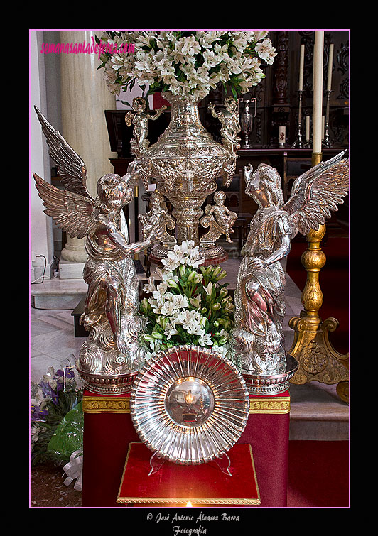 Detalle del Altar de Besamanos de Nuestra Señora de Loreto 2011