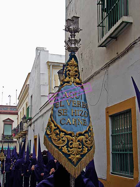 Banderín de la Santa Casa de Loreto de la Hermandad del Loreto