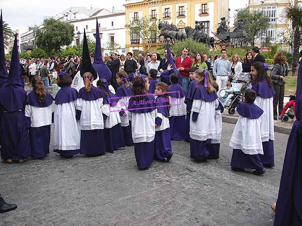 Monaguillos de la Hermandad de Nuestra Sra. de Loreto