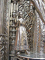 Detalle del Niño Jesús en la capilla de San José en la canastilla del Paso de Nuestra Señora de Loreto