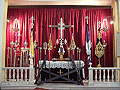 Altar de Insignias de la Hermandad del Loreto