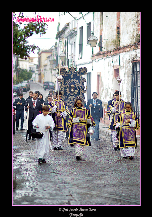 Rosario de la Aurora con el Simpecado de María Santísima del Valle Coronada (1 de noviembre de 2012)