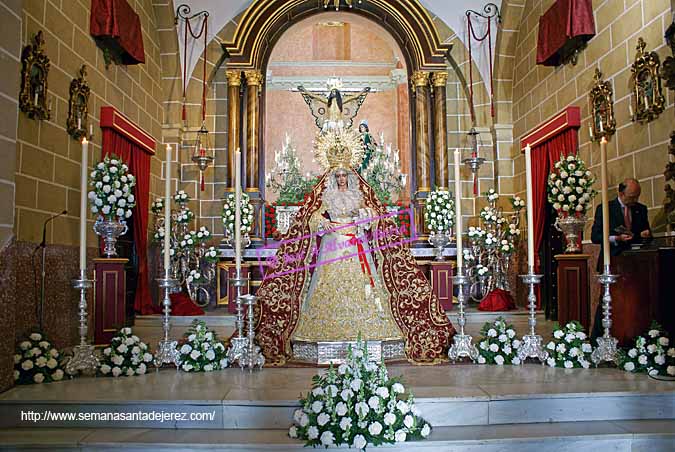 Besamanos de María Santísima del Valle (29 de marzo de 2009)