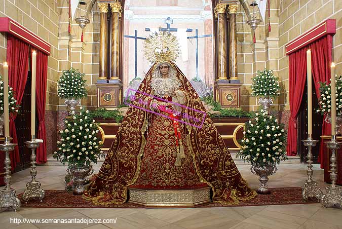 Besamanos de María Santísima del Valle (21 de marzo de 2010)