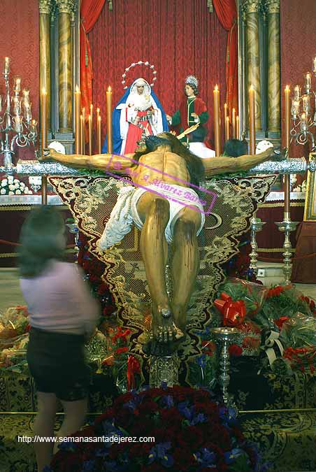 Besapiés del Santísimo Cristo de la Expiración (2 de marzo de 2008)