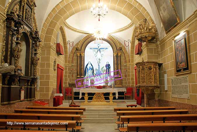 Nave interior de la Ermita de San Telmo