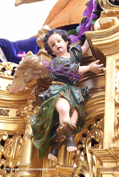 Angel de la canastilla del Paso de Misterio del Sagrado Descendimiento de Nuestro Señor