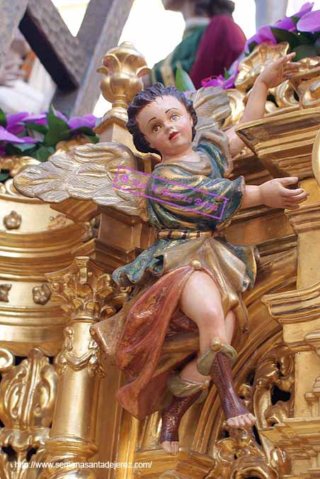 Angel de la canastilla del Paso de Misterio del Sagrado Descendimiento de Nuestro Señor