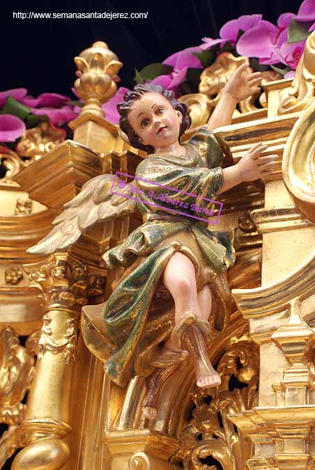 Angel de la canastilla del Paso de Misterio del Sagrado Descendimiento de Nuestro Señor