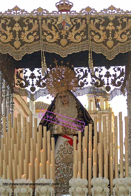 Paso de Palio de Nuestra Madre y Señora de la Soledad