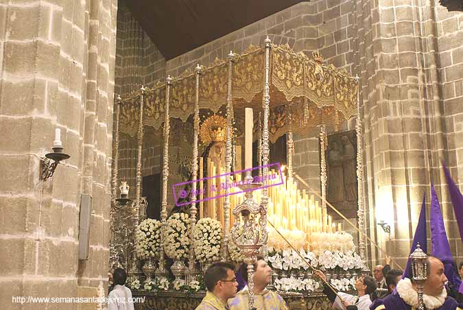 Paso de Palio de Nuestra Madre y Señora de la Soledad