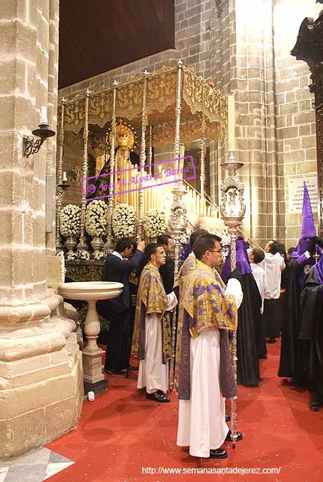 Paso de Palio de Nuestra Madre y Señora de la Soledad