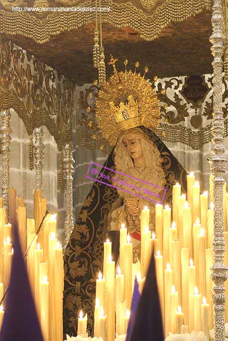 Paso de Palio de Nuestra Madre y Señora de la Soledad