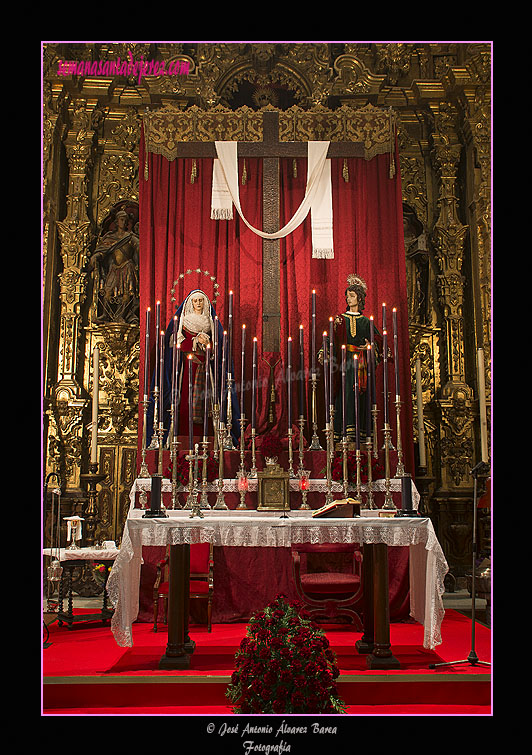 Altar de Cultos de la Hermandad de la Soledad 2011