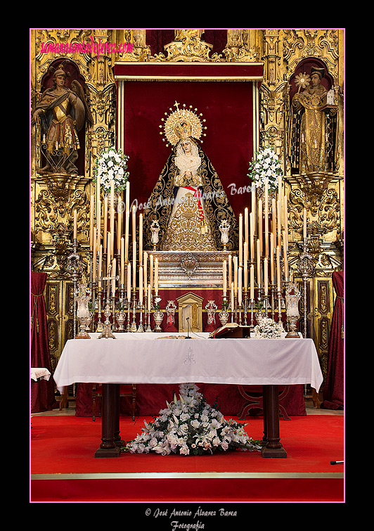 Altar de Cultos de la Hermandad de la Soledad - Festividad de la Virgen - Septiembre 2011