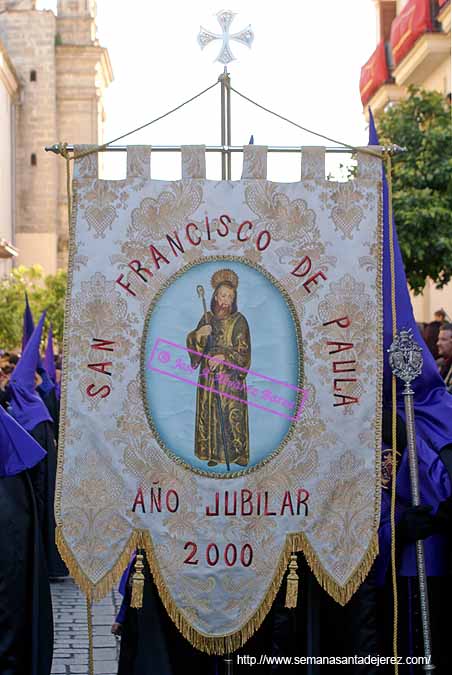 Estandarte Franciscano de la Hermandad de la Soledad