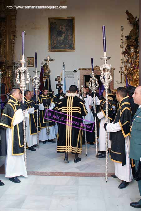 Cuerpo de Acólitos del Paso de Misterio de la Hermandad de la Soledad