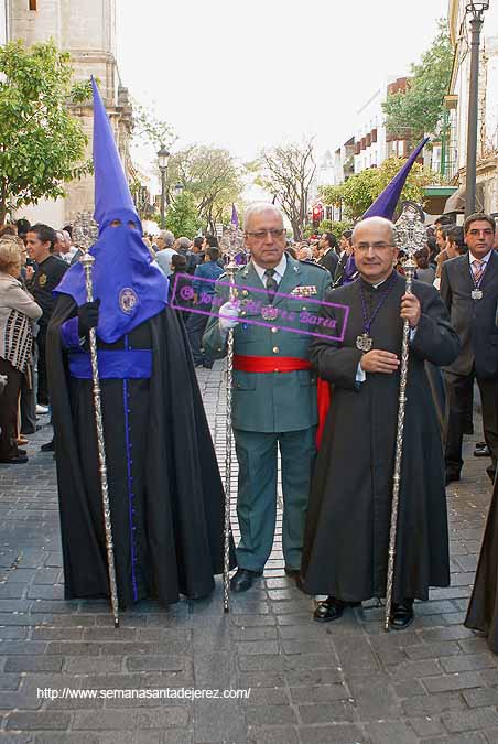 Presidencia del Paso de Palio de la Hermandad de la Soledad