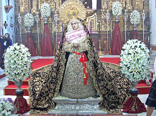 Besamanos de Nuestra Madre y Señora de la Soledad (2 de abril de 2006)