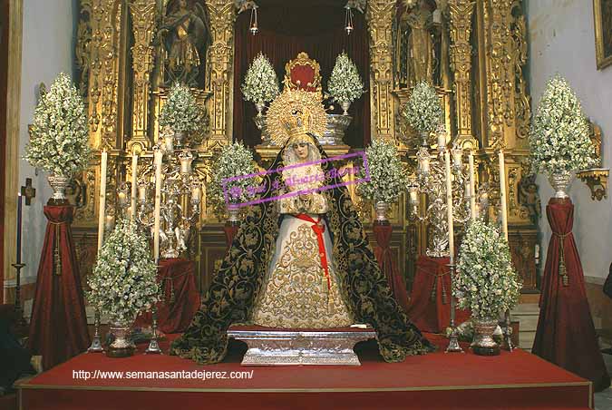 Besamanos de Nuestra Madre y Señora de la Soledad (9 de marzo de 2008)