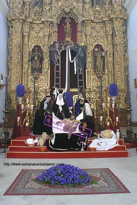 Besapiés del Santísimo Cristo del Sagrado Descendimiento (2 de marzo de 2008)