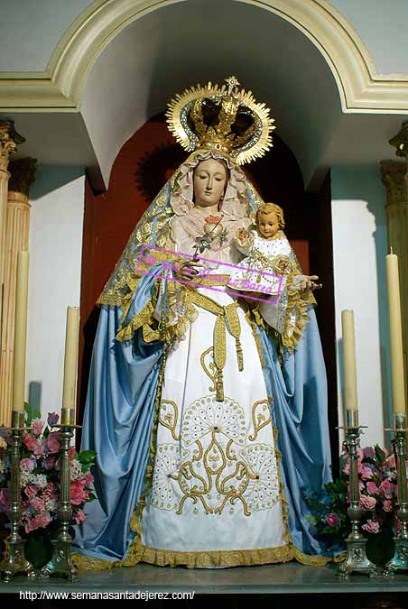 Virgen del Rosario, Patrona de Capataces y Costaleros de Jerez (Iglesia de la Victoria)