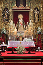 Altar de Cultos del Triduo en honor de Nuestra Madre y Señora de la Soledad (13, 14 y 15 de Septiembre de 2012)