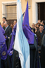 Bandera de la Virgen de la Hermandad de la Soledad 