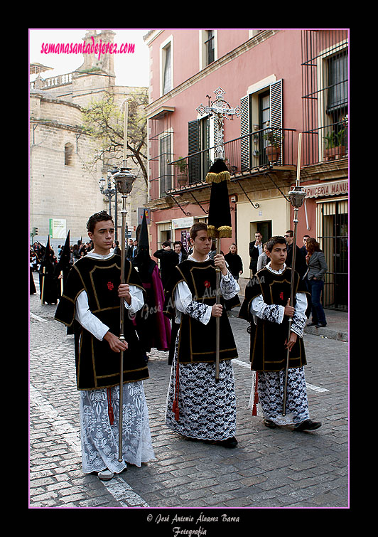 Cruz Parroquial de la Hermandad del Santo Entierro