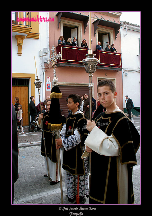 Cruz Parroquial de la Hermandad del Santo Entierro