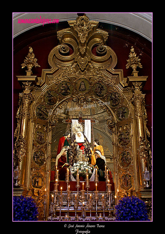 Retablo Mayor de la Real Capilla del Calvario