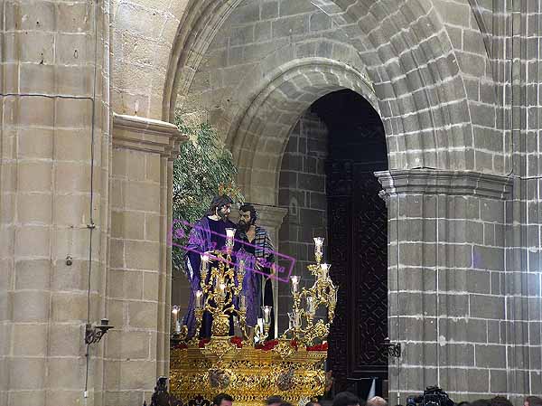 Paso de Misterio del Santísimo Cristo de la Clemencia en la Traición de Judas